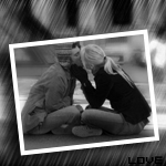 Gif animé amour pluie